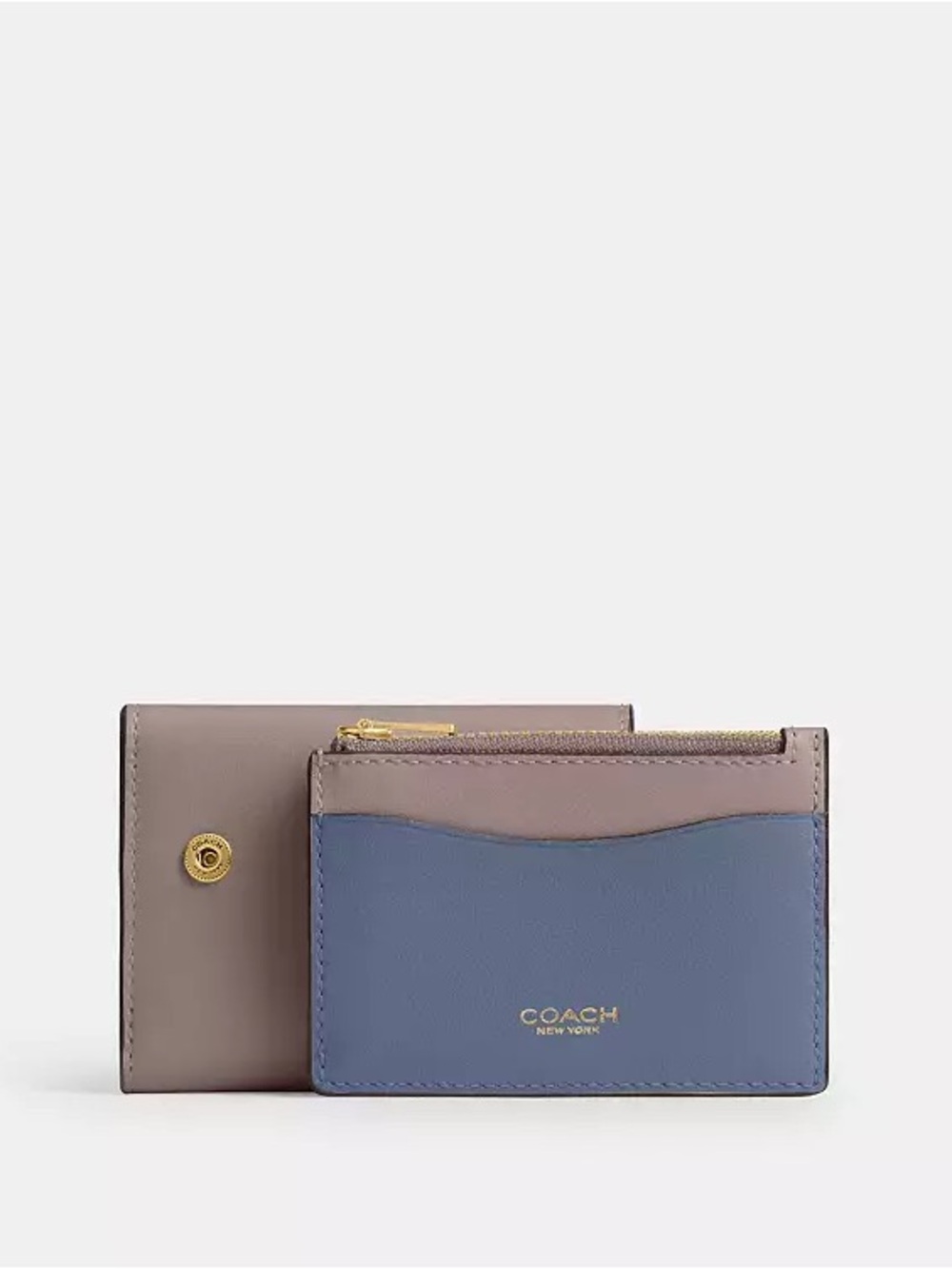 🎀COACH~Essential Card Holder Wallet In Colorblock - Picture 7 of 9